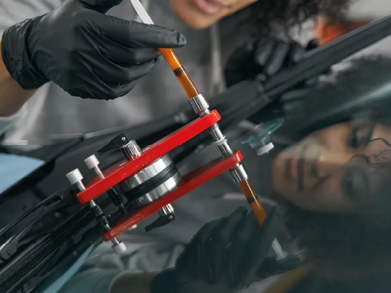 Équipements atelier RN3parebrise